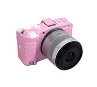 Camera Soft Silicone Case Pink Color Smooth Glossy Texture Rubber Armor Skin Body Cover Protector With Hotshoe Cover For Canon R50V Camera