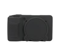 Camera Soft Silicone Cover for RICOH GR4 Protective Case with Lens Cover Cap Shockproof Anti Scratch Protection Sleeve (Black)