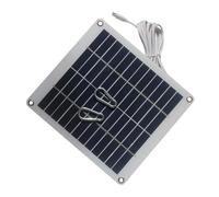 Camera Solar Charging Panel - 7.59x6.81In 50W 12V Type-C Solar Module, Rugged Waterproof Design, Efficient Energy Capture, Lightweight Travel Friendly | Power Supply for Outdoor Adventures