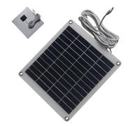 Camera Solar Panel - 50W 12V Type-C Waterproof Camping Gear, Outdoor Solar Panel for Gear Hiking Travel Road Trip RV Car Beach Farm Festival Storm Blackout Urgency Lightweight Compact Ergonomic