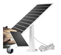 Camera Solar Panel, Camera Solar Panel with 360 Degree Adjustable Mount, Portable Electronic Accessories for Battery Road Trips Travel Outdoor Adventures Hiking Fishing Picnics