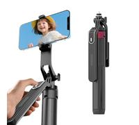 Camera Stick, Discrete Selfie Stick with Remote Control | Stabilized Rotating Stand for Video Streaming Photo Hiking Outdoor Sport Blog Vlog