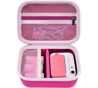 Camera Storage Bag for Seckton DEKER Miiulodi Children's Digital Camera Portable EVA Storage Bag Portable Travel Carrying Case Storage Box (Pink)