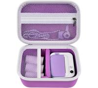 Camera Storage Bag for Seckton DEKER Miiulodi Children's Digital Camera Portable EVA Storage Bag Portable Travel Carrying Case Storage Box (Purple)