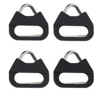 Camera Strap Hook Triangle Split Ring Compatible with Sony Fuji DSLR Mirrorless Camera W/Round Eyelet (2 Pair)