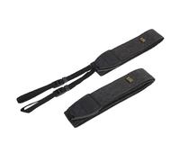 Camera Strap, PU Cotton Fabric Camera Neck Strap Adjustable Anti Slip DSLR Camera Strap Retro Shoulder Neck Strap for DSLR Cameras Telescopes Rangefinders Monoculars (Black)