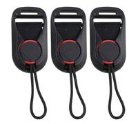 Camera Strap Quick Release Fastening System 3 Piece Set Including 3 Anchor Loops. Compatible with Most DSLR, DLSM, to Install Camera Strap and Camera Hand Strap