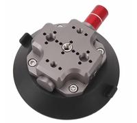 Camera Suction Cup Mount, 4.7 Inch Pump-actived Vacuum Suction Mount with 1/4 & 3/8 Inch Screw Hole, ARRI Positioning Hole, Camera Car Mount for Action Camera, SLR Camera