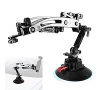 Camera Suction Cup Mount, Camera Suction Cup Mounts with Shock Absorber Arm, Compatible with DJI Osmo Pocket 3 Insta360 X5 X4 X3 GoPro Hero