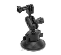 Camera Suction Cup Mount for Action Cameras, Suction Mount Magic Arm Bracket with Ball Head, 360° Rotation Car Windshield Dash Mount Camera Holder