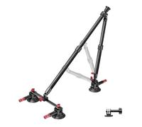 Camera Suction Cup Mount, Triple Suction Cup Car Mount Kit Carbon Fiber Mount With Action Camera Adapter, Compatible For GoPro, Compatible For Insta360,parts