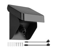 Camera Sun Power Supply 2000mAh Backup Battery 3W Rapid Charging Water Resistant ABS Housing Works for Other Units Single Crystal Solar Scintillate