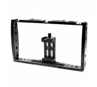 Camera Support Bracket Handheld Camera Frame Anodized Aluminum Cage Easy Assembly Click in Structure Suitable for Action Filming Underwater, color to 10, style to 10