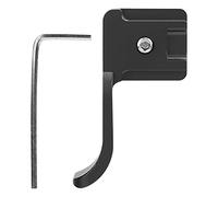 Camera Thumb Grip, Aluminum Alloy with Anodized Finish for - Ergonomic Design, Easy Installation, Comfortable Photography Grip (Black)