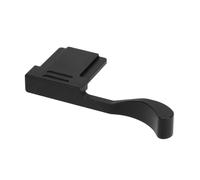 Camera Thumb Grip, Metal Thumb Up Grip Ergonomic Hot Shoe Thumb Up Rest, Camera Accessories for X100VI X100V X100F XE3 XE4, Aluminum Alloy (Black)