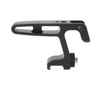 Camera Top Handle Hand Grip CNC Aluminum Alloy Mount Cold Shoe Mount with 1/4 Inch 3/8 Inch Screw Holes for Locating Hole Professional Filmmaking Accessories