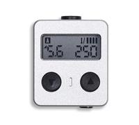 Camera Top Light Meter, Ambient Light Digital Exposure Meter, 30° FOV, with OLED Screen, for Film Cameras, Photography and Studio Use, Silver