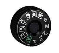 Camera Top Mode Dial Cover Lid Cap Function Mode Dial Cover Button Repair for Canon EOS 80D