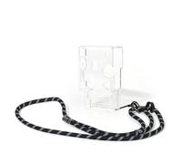 Camera Transparent Case for instax Mini Evo Cinema Camera Dustproof and Shock-Resistant Protective Shell with Lanyard