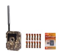 Camera trap + 12 AA batteries + 1 32 GB memory card Num'axes