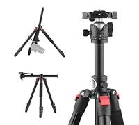 Camera Tripod 170 cm, Andoer Multifunctional Photo Tripod Aluminium Alloy with 360° Rotating Ball Head, Carry Bag, 10 kg / 22 lbs Load Capacity