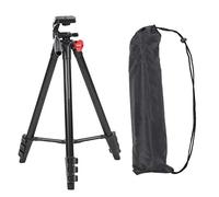 Camera Tripod Aluminum Alloy Portable Tripod 4 Sections Bearing 3KG for Photography Outdoor Live Mirrorless Camera