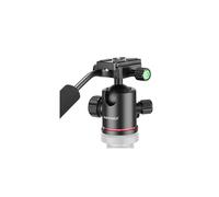 Camera Tripod Ball Head with Handle and 14 inch Quick Shoe Plate 360 Degree Panoramic Head for Tripod Monopod DSLR Camera Camcorder Load up to 176