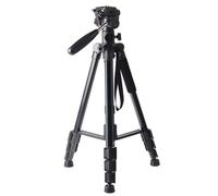 Camera Tripod, Central Axis Horizontal Tripod with 360° Ball Head Quick Release Plate, Compatible with SLR Cameras, Mobile Phones, Web Cameras, Monocular Telescopes