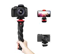 Camera Tripod, Fotopro Flexible Tripod, Tripods for Phone with phone clip for iPhone Xs Max, Samsung, Tripod for Camera, Mirrorless DSLR Sony Nikon Canon