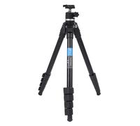 Camera Tripod Monopod, Ball Head with 360° Rotation, 5 Section Aluminum Alloy Travel Tripod, Quick Release Plate for DSLR, Mirrorless, DV Camcorders, Smartphones, Low Angle Shootin