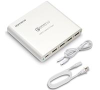 CAMERA USB C Laptop AC Charger for Apple MacBook Pro 2015/2016, HP Spectre, Chromebook, Plus 4 QC3.0 USB Port for Galaxy iPhone iPad and More - KA4U1PD