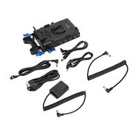 Camera V Mount Battery Adapter Plate, With NP FZ100 Dummy Battery, High Efficiency Conversion Rate, Adjustable Angle Conduit, Multiple Output Interfaces, NP FZ100 Fa Ke