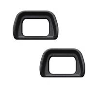Camera Viewfinder Eyecup, Compatible with Sony A6000 A6100 A6300 NEX-6 | Viewfinder accessory: 2 pieces; camera body accessory