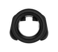 Camera Viewfinder Eyecup Replacement for DK-29 Camera Use, Rubber Eye Cup Helps Reduce Side Light, Secure Mount Shape, Black Backup Accessory