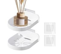 Camera Wall Mount - 12cm Security Holder, Stable Monitor Bracket | No Drill Shelf Support Camera Stand for Bedroom Kitchen Living Room Setup Home Interior Mount Zone Family Room