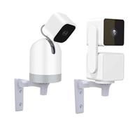 Camera Wall Mount Compatible with WYZE Cam Pan V3 /Pan V4, Blink Mini Pan-Tilt, Adjustable Camera Ceiling Mount, Drill Installation, 2 Pack