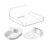 Camera Wall Mount - Grip-On Perch Peel-Stick Tray, Wall-Mounted Cradle Sticky Equipment Board, ElevatedCamera Rest Slide-Proof Rack | Room Pet Zone Indoor Monitor Positioning Use Accessory