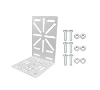 Camera Wall Mount Included Screw, Universal Hole Design Ensures Broad Equipment Compatibility, Camera Wall Mount Universal Pole Mount Bracket with Screw for CCTV Camera IP Cameras, PTZ Dome Camera