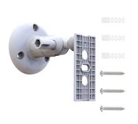Camera Wall Mount - Outdoor Security Camera Mount, Adjustable Angle Bracket | Ensures Optimal Viewing Coverage, Enhances Optimized Home Security, Enables