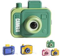 Camera Water Gun for Summer, Prank Water Gun with Backwards and Forwards Spray, Mini Camera Design Water Toy for Pool Beach Outdoor Play, Refillable Water Shooter (Green)