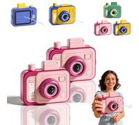 Camera Water Squirt Gun, Prank Camera Water Gun, Pull the Trigger and Shoot Backwards, Press the Button and Shoot Forwards, Suitable for Office or Party Prank Games (D 2PCS)