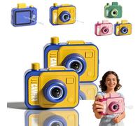 Camera Water Squirt Gun, Prank Camera Water Gun, Pull the Trigger and Shoot Backwards, Press the Button and Shoot Forwards, Suitable for Office or Party Prank Games (F 2PCS)