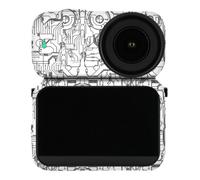 Camera Waterproof Sticker for OSMO Nano Camera Protection Skin for Nano Scratch-Proof PVC Colorful Decal Cover (01 Circuit White)