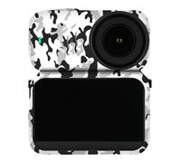 Camera Waterproof Sticker for OSMO Nano Camera Protection Skin for Nano Scratch-Proof PVC Colorful Decal Cover (09 Snow Camouflage)