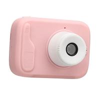 Camera with 20MP Dual Front Rear Cameras - Mini Portable Toddler Digital Video Camera with Flash Light - AI Intelligent Facial Recognition and 1080P HD Video Recording. (Roseate)