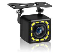Camera With Night Vision Front View Camera Backup AHD 4K CCD 180 Gree Fisheye Lens Rear Si Front HD Wi Angle Reversing Night Waterproof Monitor(12 lights)