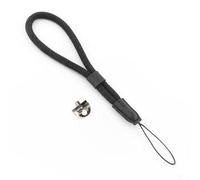 Camera Wrist Hand Strap Soft Cotton Lanyard String Rope compatible for Sony A6700 A6600 A6500 A6400 A6300 A6100 A6000 Small Light Mirrorless Cameras Cellphone GoPro Action Camera Insta360 - Black,