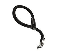 Camera Wrist Strap, Nylon Wire Round Camera Hand Strap Anti lost Woven Mountaineering Rope for Single DSLR Camera (Black)
