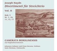 Camerata Berolinensis - Haydn: Divertimenti for string Trio: Vol. II