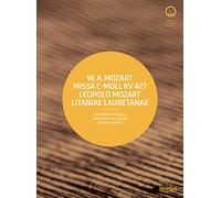 Camerata Salzburg/Manze - Wolfgang Amadé Mozart: Mass in C Minor K.427, Leopold Mozart: Litaniae Lauretanae E-Flat Major [Blu-ray] [Region Free]